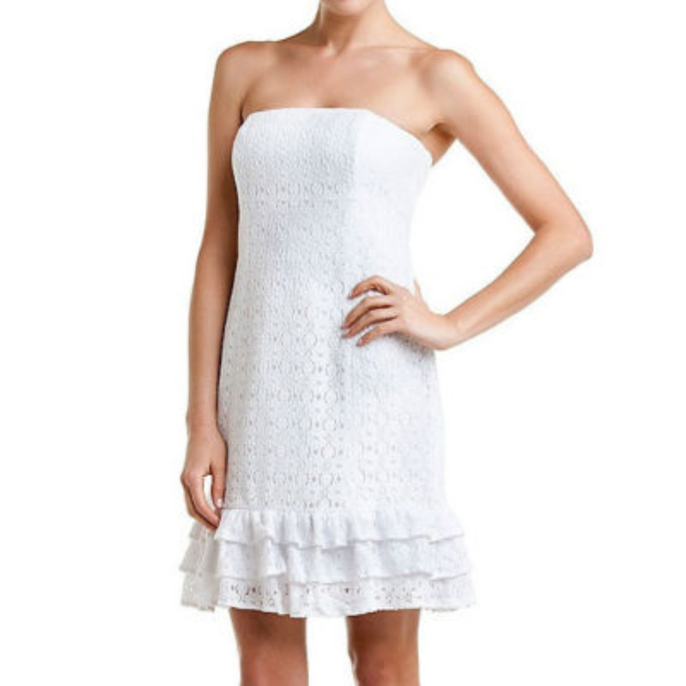SOLD NEW Lilly Pulitzer Petal Pusher White Lace Dress